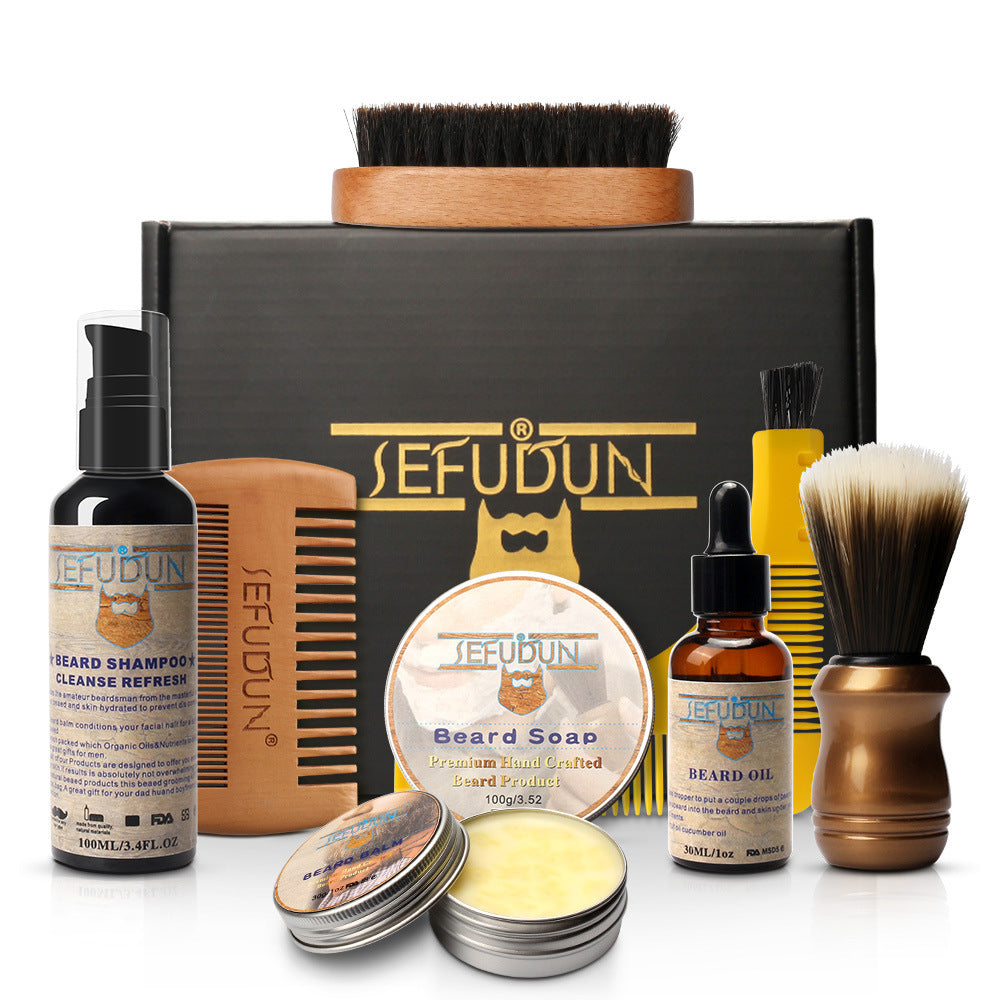 Kit d'entretien de la barbe pour homme