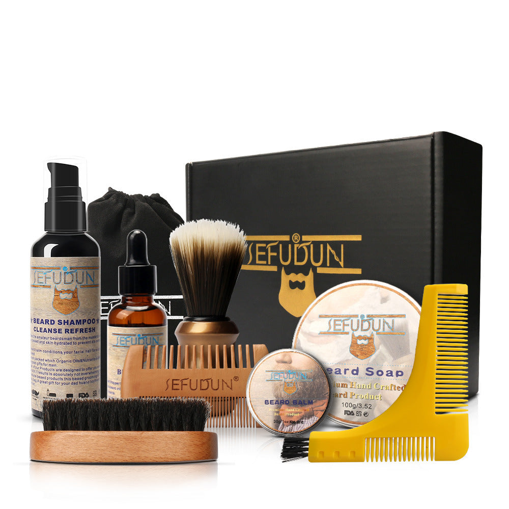 Kit d'entretien de la barbe pour homme