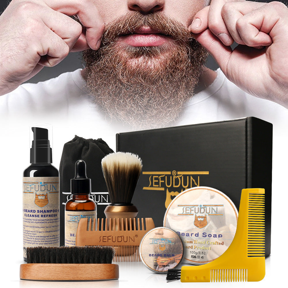 Kit d'entretien de la barbe pour homme